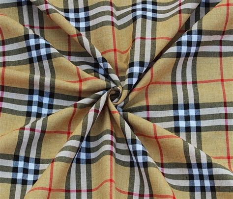 burberry plaid fabric cotton|burberry factory outlet online store.